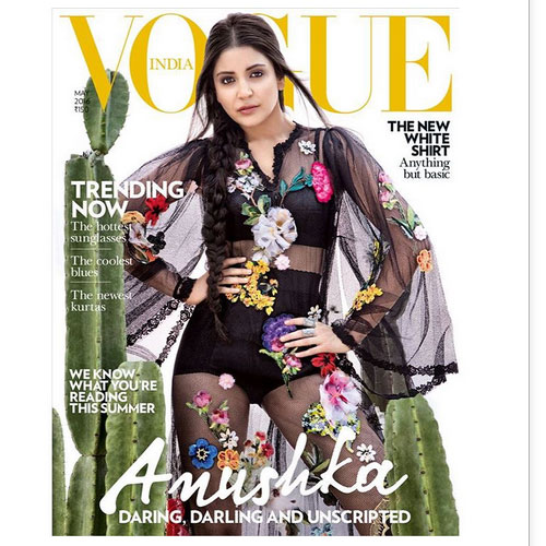 Vogue के लिए अनुष्का शर्मा का photoshoot