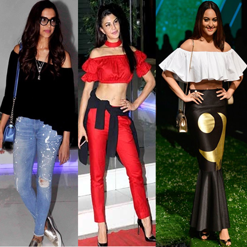 B town बालाओं का Off Shoulder टॉप बना Fashion