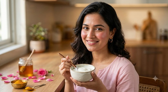 Beauty Tips : धूल और प्रदूषण से बेजान हुए चेहरे को चमका देगा यह आसान और घरेलू दही फेशियल
