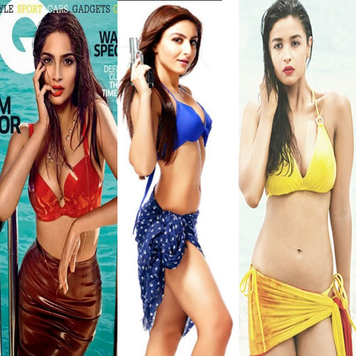 Boolywood की sexy अभिनेत्रियां hot बिकिनी में