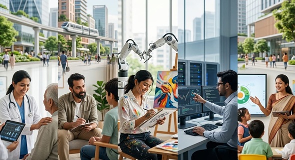 Career option: भविष्य की सुरक्षित नौकरियां टेक्नोलॉजी के दौर में भी बनी रहेगी इन 5 करियर ऑप्शंस की भारी डिमांड
