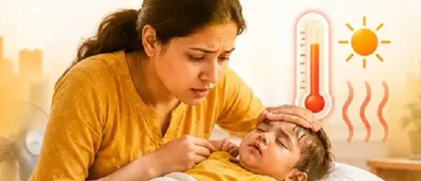 भीषण गर्मी में बच्चों को हीट स्ट्रोक का सबसे ज्यादा खतरा, घबराएं नहीं, इन बातों का रखें ध्यान  