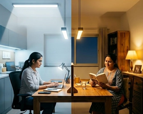 रोशनी का चुनाव सफेद LED या पीली लाइट, सेहत और सुकून के लिए क्या है बेस्ट