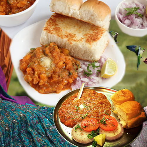 चटपटे स्वाद में पावभाजी- Pav Bhaji