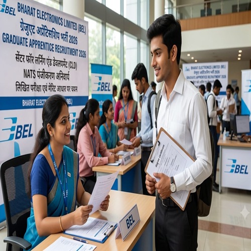 भारत इलेक्ट्रॉनिक्स लिमिटेड BEL में ग्रेजुएट अप्रेंटिसशिप का बेहतरीन अवसर: 17500 रुपये प्रति माह स्टाइपेंड के साथ करें ट्रेनिंग