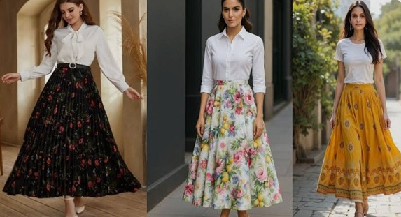 Fashion Funda : पुरानी कॉटन साड़ी को दें नया अवतार, कॉलेज गर्ल्स के लिए 6 लाजवाब लॉन्ग स्कर्ट डिजाइन्स