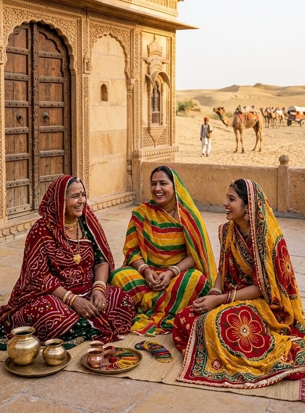 Fashion Funda : राजस्थान की चुनरी और ओढ़नियाँ परंपरा और संस्कृति का अनूठा संगम