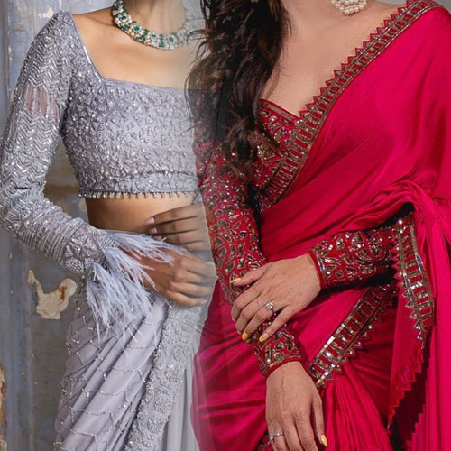 Fashion Tips: सर्दियों में अट्रैक्टिव लुक देंगे फुल स्लीव्स ब्लाउज, स्टाइलिश दिखेगा लुक