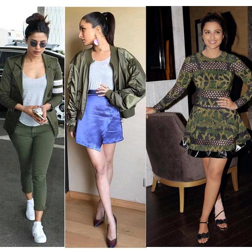 Fashion Trends में military लुक की मांग