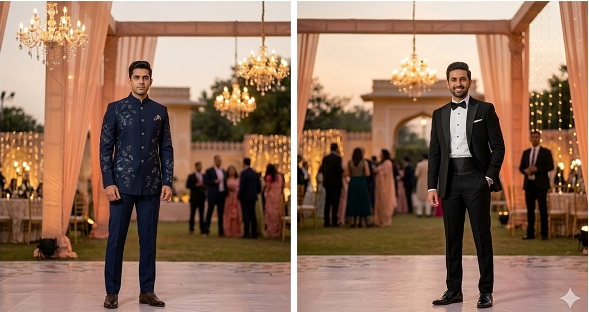 Fashion Trends: दूल्हों का नया अंदाज, फ्लोरल मोटिफ्स और टक्सीडो