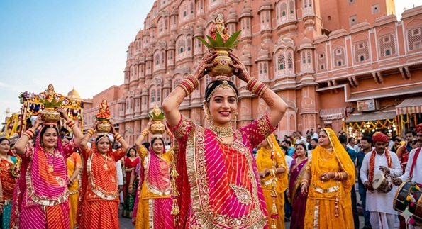 Fashion Trends : इस गणगौर ट्रेडिशनल तड़के के साथ दिखें सबसे जुदा, छा गया लहरिया का नया अवतार