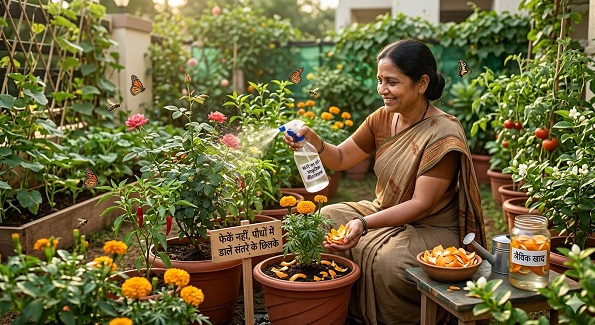 Gardening: संतरे के छिलकों का जादुई कमाल महंगे कीटनाशक और खाद को भूल जाएंगे आप
