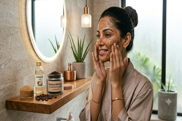 घरेलू नुस्खे से पाएं निखरी त्वचा सिर्फ 3 चीजों से घर पर बनाएं कॉफी स्क्रब