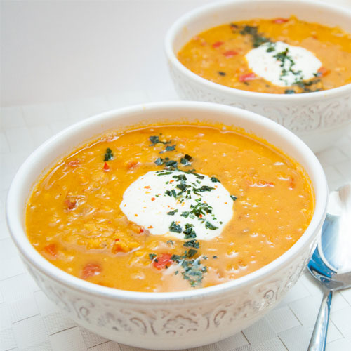 गरमागरम गाजर और अदरक का सूप