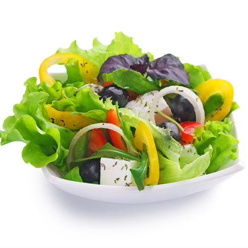 ग्रीक सलाद फिरंगी तडके के साथ - Greek Salad