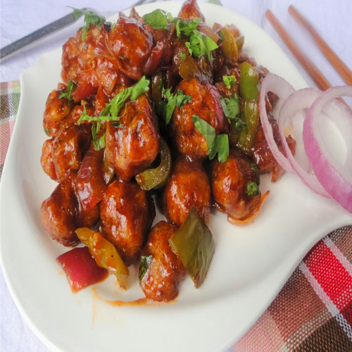 Healthy सोया Manchurian