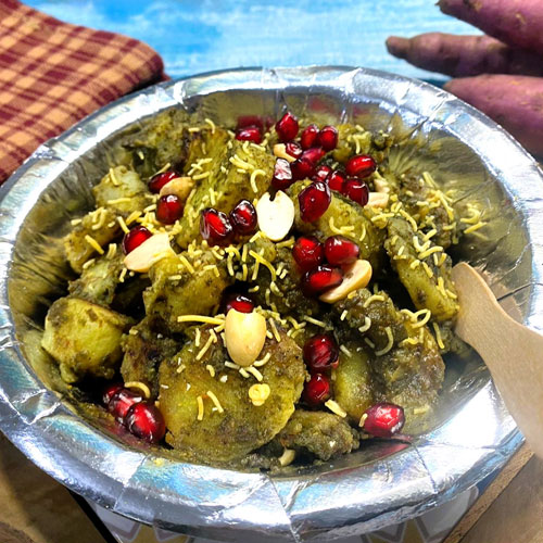 इस तरह बना लीजिए शकरकंदी का चाट, ये है आसान रेसिपी