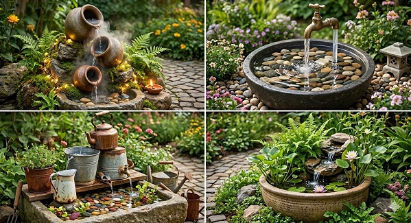 Home decor : कबाड़ से बनेगा शानदार वाटर फाउंटेन इन 4 जादुई तरीकों से अपने गार्डन को दें लग्जरी लुक