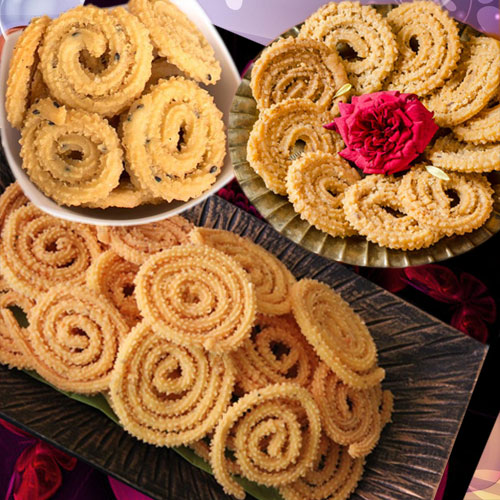 खस्ता बटर चकली- Crispy Butter Chakli