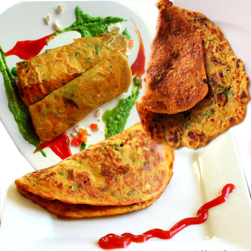 यम्मी-यम्मी टोमैटो चीला-Tomato Chilla