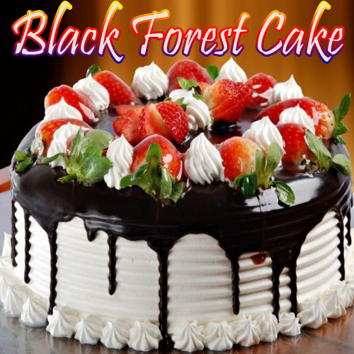 ब्लैक फोरेस्ट केक-Black Forest Cake