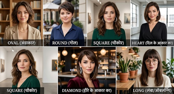 क्या आपका आईना आपसे झूठ बोल रहा है पहचानें अपना सही फेस शेप और बदलें अपना पूरा लुक
