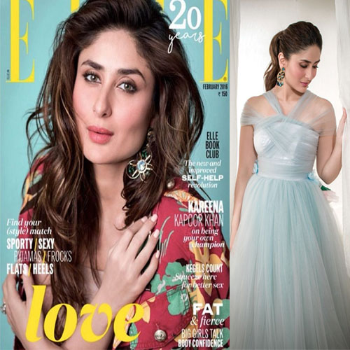 Kareena ने Elle Magazine के Cover को किया Hot 