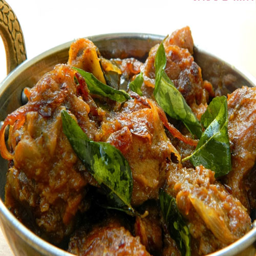 कोल्हापुरी सूखा Mutton