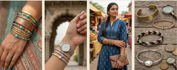 कलाइयों पर सजता मॉडर्न श्रृंगार :  क्यों इस गर्मी स्टैकेबल बैंगल्स बन रहे हैं महिलाओं की पहली पसंद
