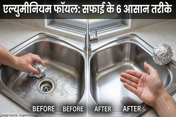 घर की सफाई का नया और स्मार्ट तरीका एल्युमीनियम फॉयल के 6 जादुई कमाल