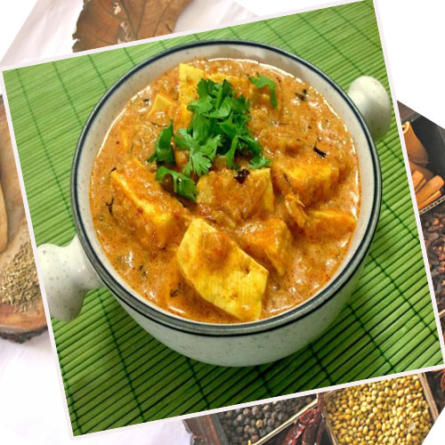 नई वैरायटी में पनीर खडा मसाल - Paneer Kadai Masala 