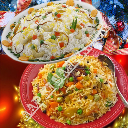 न्यू ईयर पार्टी में वेज पुलाव का स्वाद-Veg Pulao