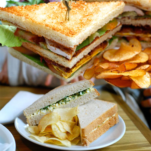 पनीर चिप्स सैंडविच-Paneer Chips Sandwich