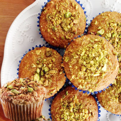 यम्मी टेस्ट में पिस्ता मफिन्स-Pistachio Muffin