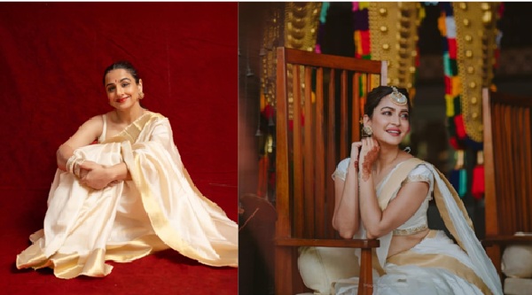 पोंगल : सफेद साड़ी में विद्या बालन से लेकर जान्हवी कपूर तक, बॉलीवुड का ट्रेडिशनल चार्म
