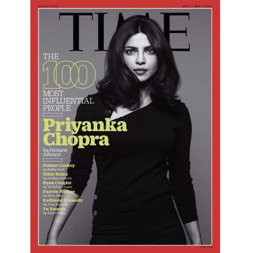 TIME magazine पेज पर प्रियंका Sizzling अवतार में