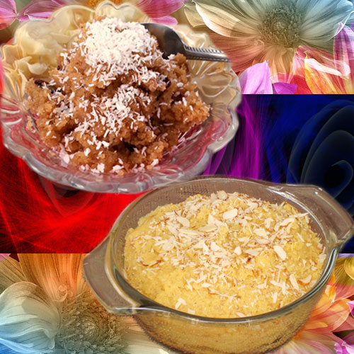 हैल्दी व टेस्टी सूजी नारियल का हलवा-Sooji and Coconut Halwa 