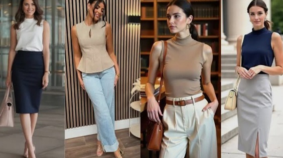 फॉर्मल लुक में तड़का स्लीवलेस टॉप के साथ ऐसे बढ़ाएं अपना ऑफिस कॉन्फिडेंस