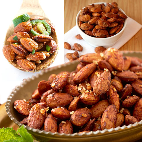 स्पाइसी आल्मंड का तडका-Spicy Almond 