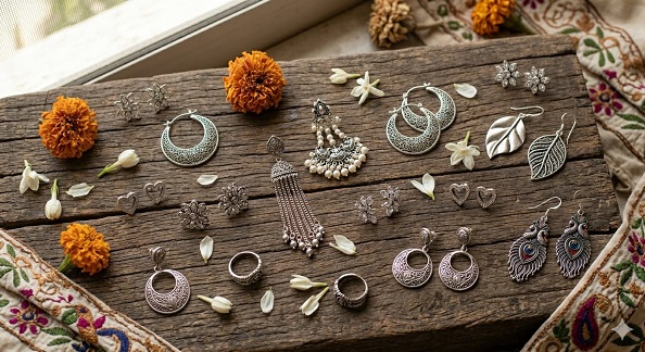 Accessories: बजट में Style भी और ग्रेस भी ! इस फेस्टिव सीज़न ट्राई करें चांदी के ये 8 सदाबहार ईयरिंग्स 