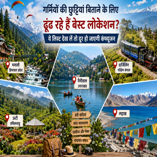Summer Vacation 2026 चिलचिलाती गर्मी से चाहिए राहत भारत के इन 5 Cool हिल स्टेशंस पर बनाएं घूमने का प्लान