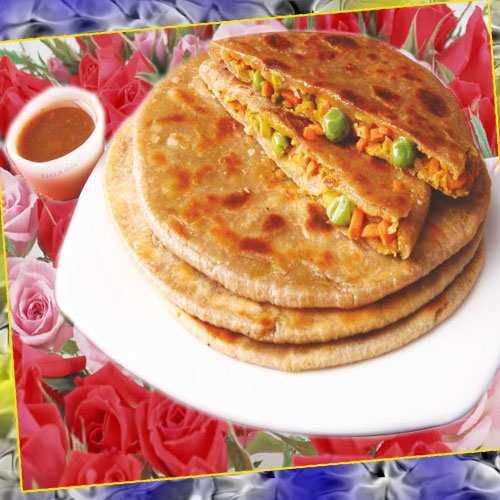 झटपट लें सेहतमंद भरवां सब्जी परांठा का स्वाद- Stuffed vegetable Paratha 