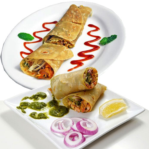 सब्जी परांठा रोल रेसिपी Veg Paratha Roll Recipe 

