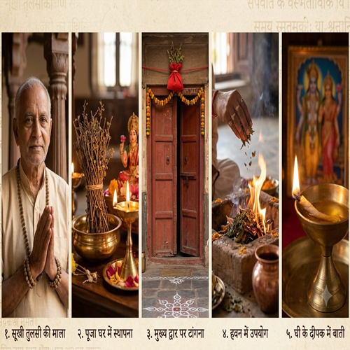 वास्तु शास्त्र में सूखी तुलसी का महत्व घर की सुख समृद्धि के लिए अपनाएं यह पांच पारंपरिक उपाय