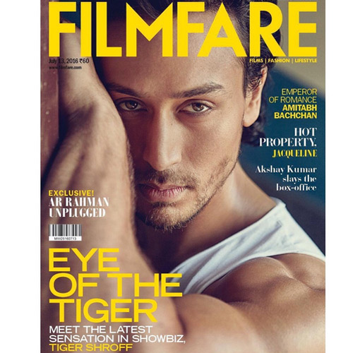 टाइगर का Filmfare के लिए Photoshoot...