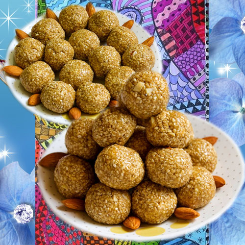 सर्दियों में खास तिल गुड के लड्डू-Til Gud Ladoo