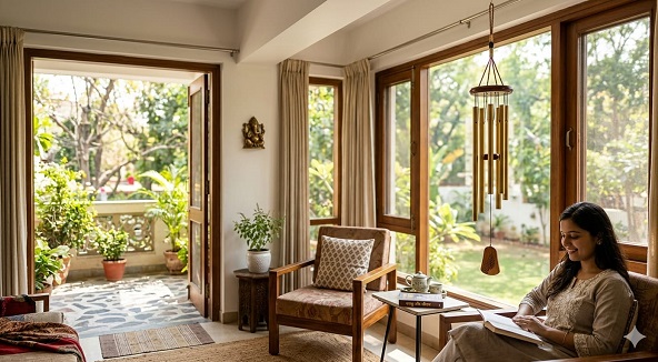 Vastu : विंड चाइम से बदल सकती है घर की किस्मत, जानें सही दिशा और वास्तु के आसान उपाय