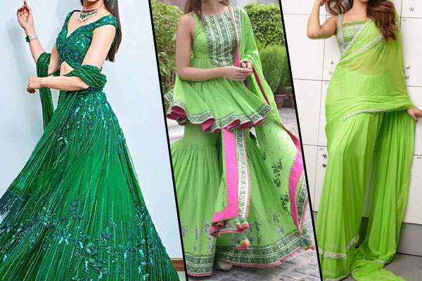सावन में पहनें अलग-अलग तरह के हरे आउटफिट्स, सूट से लेकर साड़ी तक है ट्रेडिंग