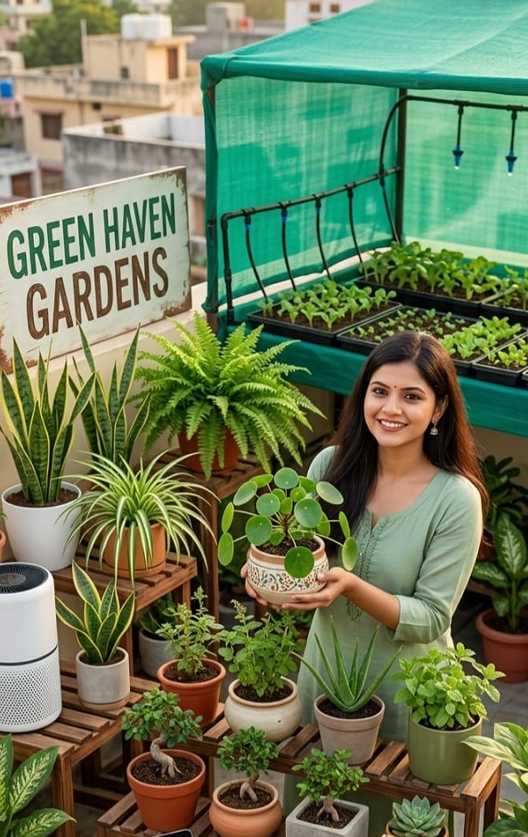 गार्डनिंग का जुनून अब बनेगा मुनाफे का जरिया घर बैठे ऐसे शुरू करें अपना ग्रीन बिजनेस